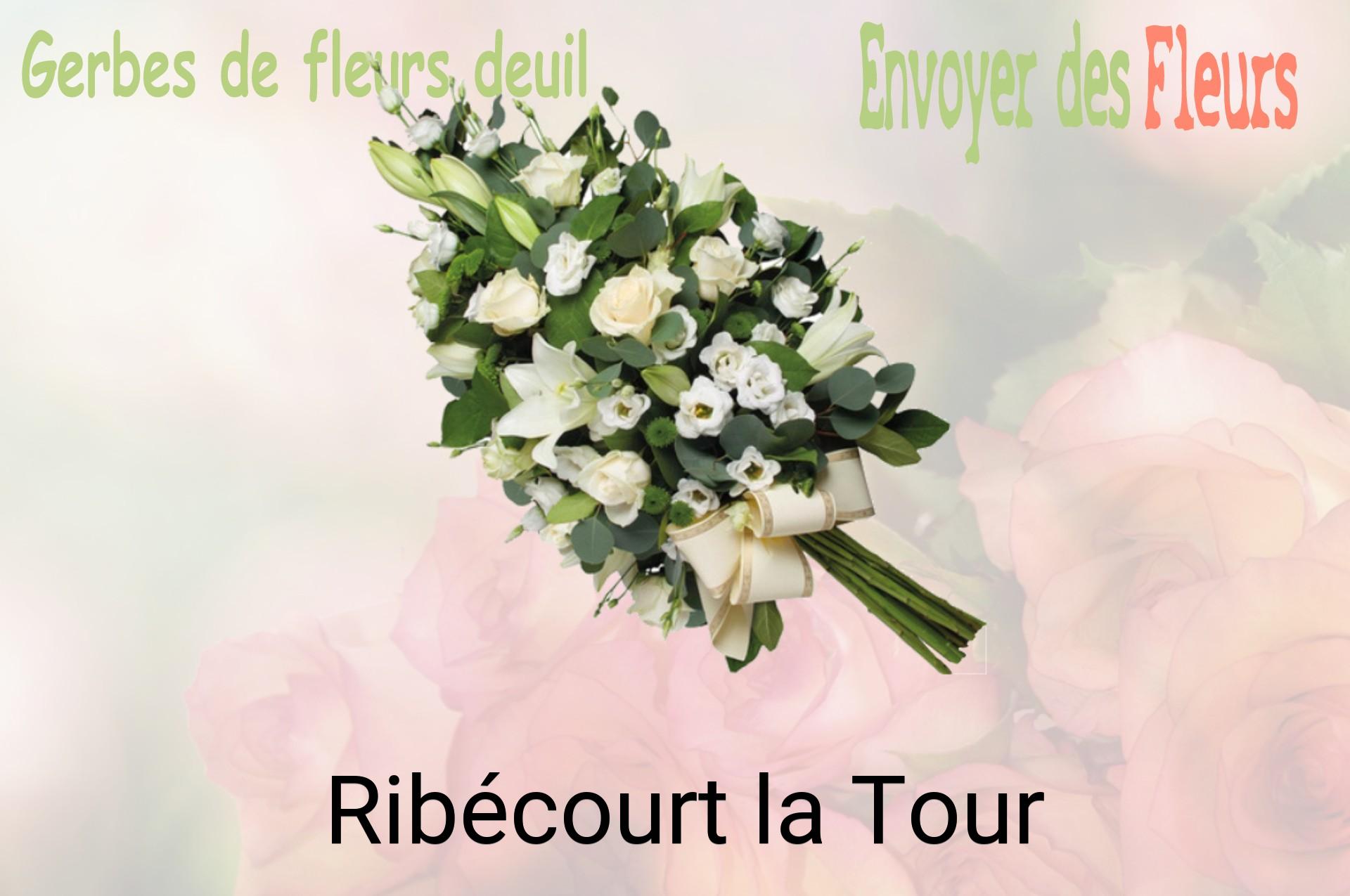 Gerbe de fleurs de deuil livrée à Ribécourt-la-Tour